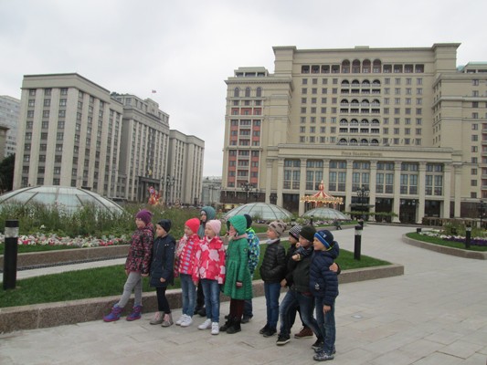 Экскурсия по Москве для младшей школы