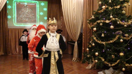 Новогодний бал в 3 - 4 классах