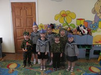 23 февраля в детском саду