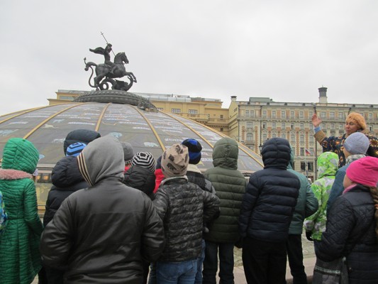 Экскурсия по Москве для младшей школы